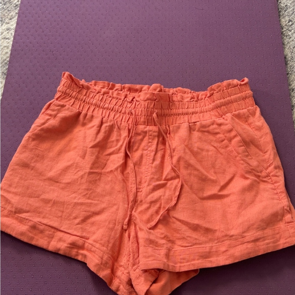 Women's Orange Shorts
